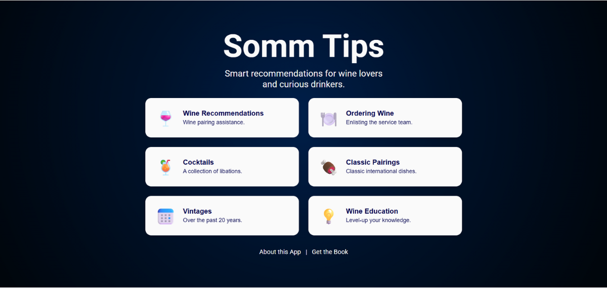 Somm Tips